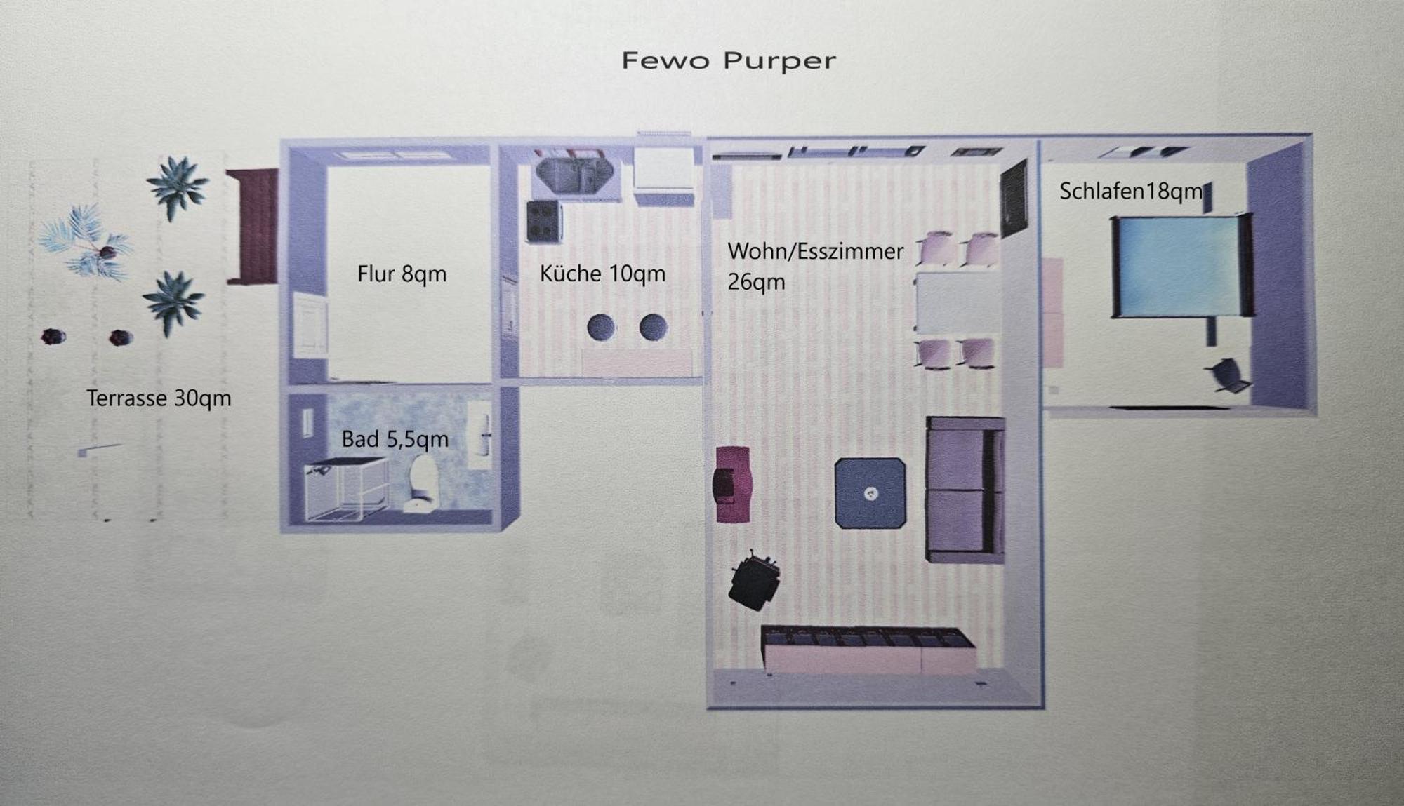 Fewo Purper Frauenberg Екстер'єр фото